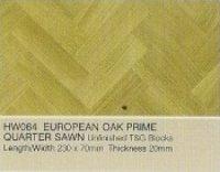 GOLD LEAF EUROPEAN OAK PRIME QUARTER SAWN SOLID WOOD FLOORING